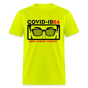 COVID-1984 Classic Men's T-Shirt - safety green