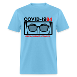 COVID-1984 Classic Men's T-Shirt - aquatic blue