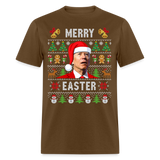 Funny Joe Biden Christmas Classic Men's T-Shirt - brown