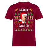 Funny Joe Biden Christmas Classic Men's T-Shirt - burgundy