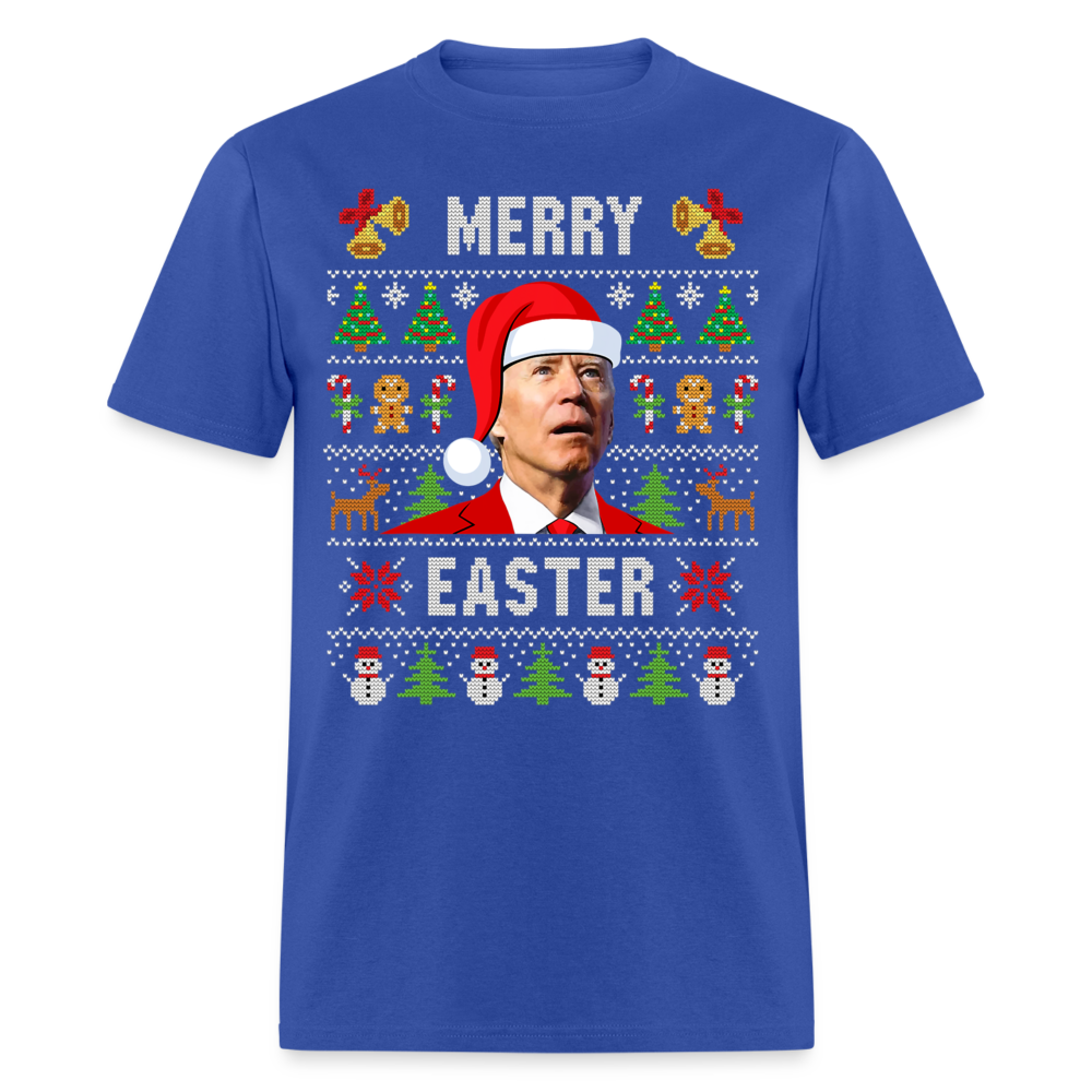 Funny Joe Biden Christmas Classic Men's T-Shirt - royal blue