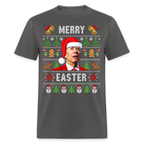 Funny Joe Biden Christmas Classic Men's T-Shirt - charcoal