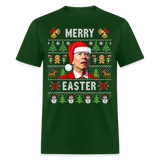 Funny Joe Biden Christmas Classic Men's T-Shirt - forest green