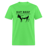 Eat Beef The West Wasn't Won on Salads Classic Men's T-Shirt - kiwi