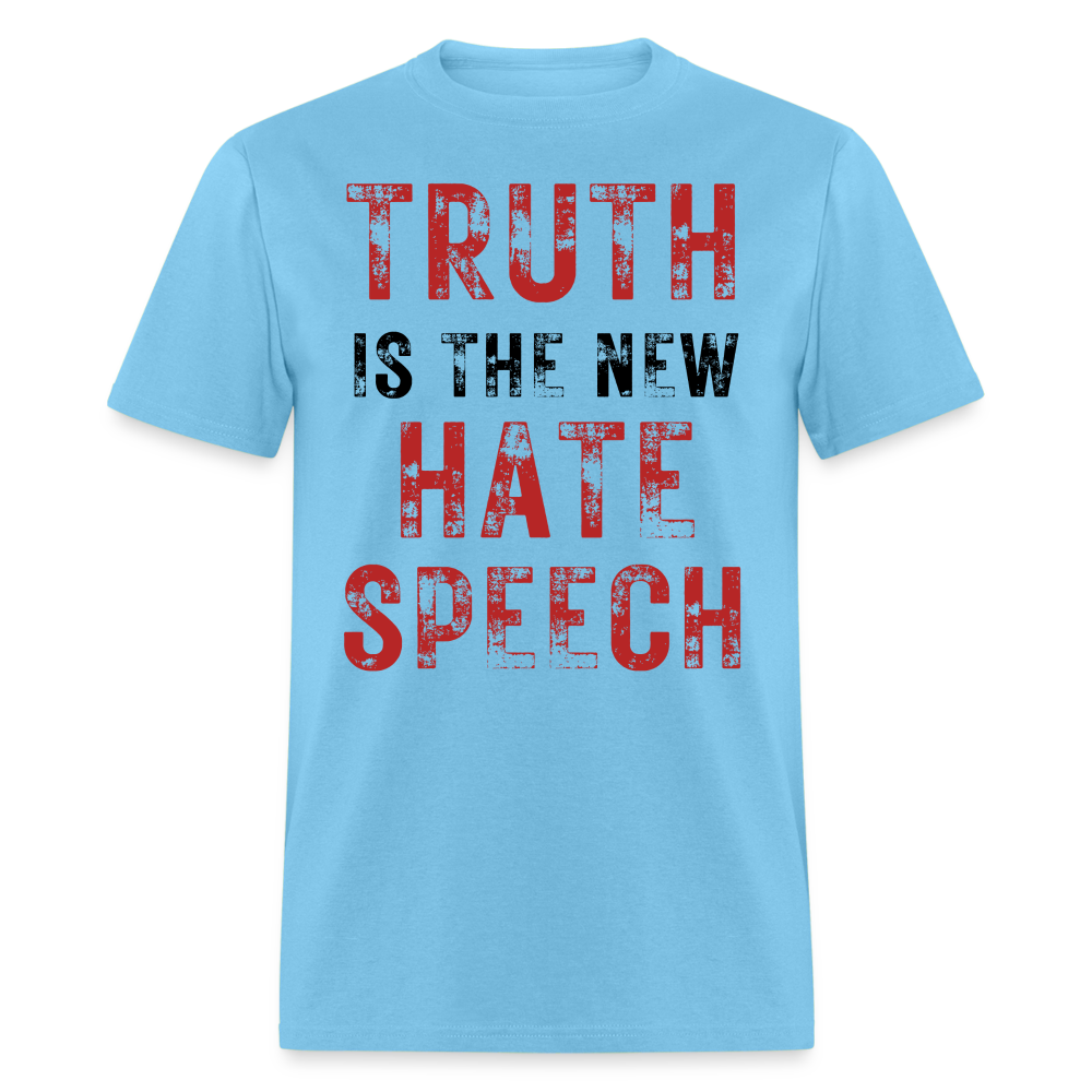 Truth Is The New Hate Speech Classic T-Shirt - aquatic blue